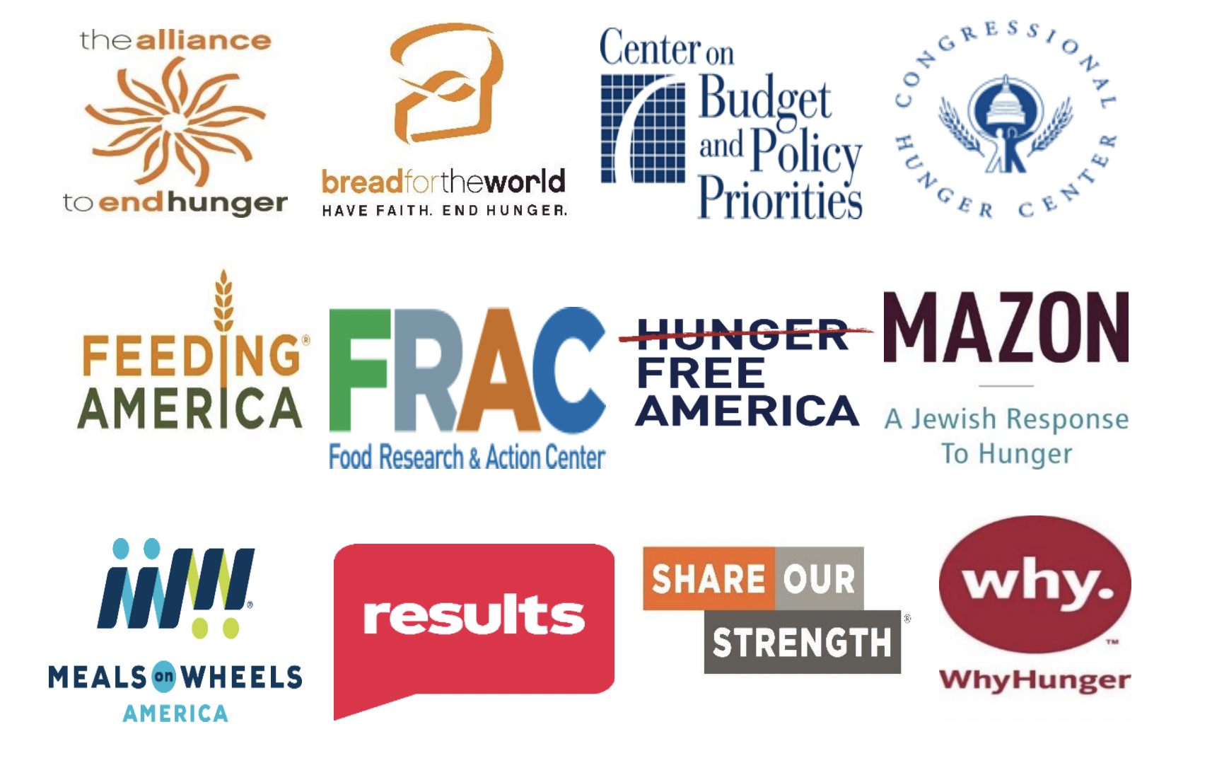 White House Conference Priorities Sponsors